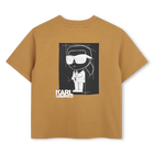 Tee-shirt manches courtes KARL LAGERFELD KIDS 
                    GARCON