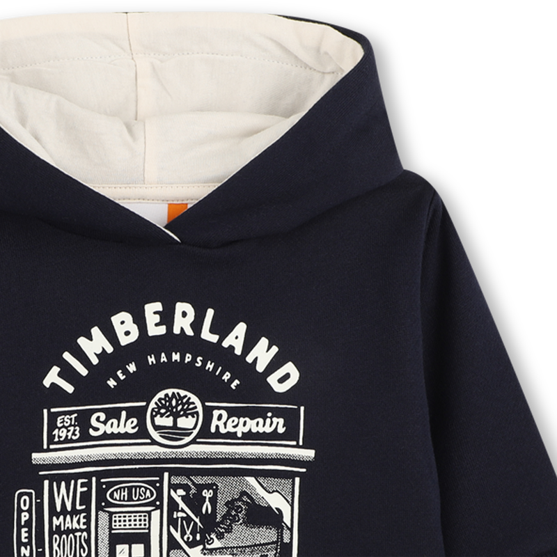 Sweat-shirt &agrave; capuche TIMBERLAND 
                        GARCON