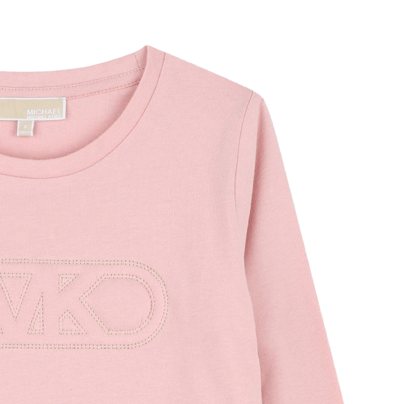 T-shirt manches longues en jersey MICHAEL KORS 
                    FILLE