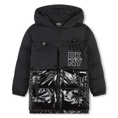 Doudoune à capuche DKNY FILLE