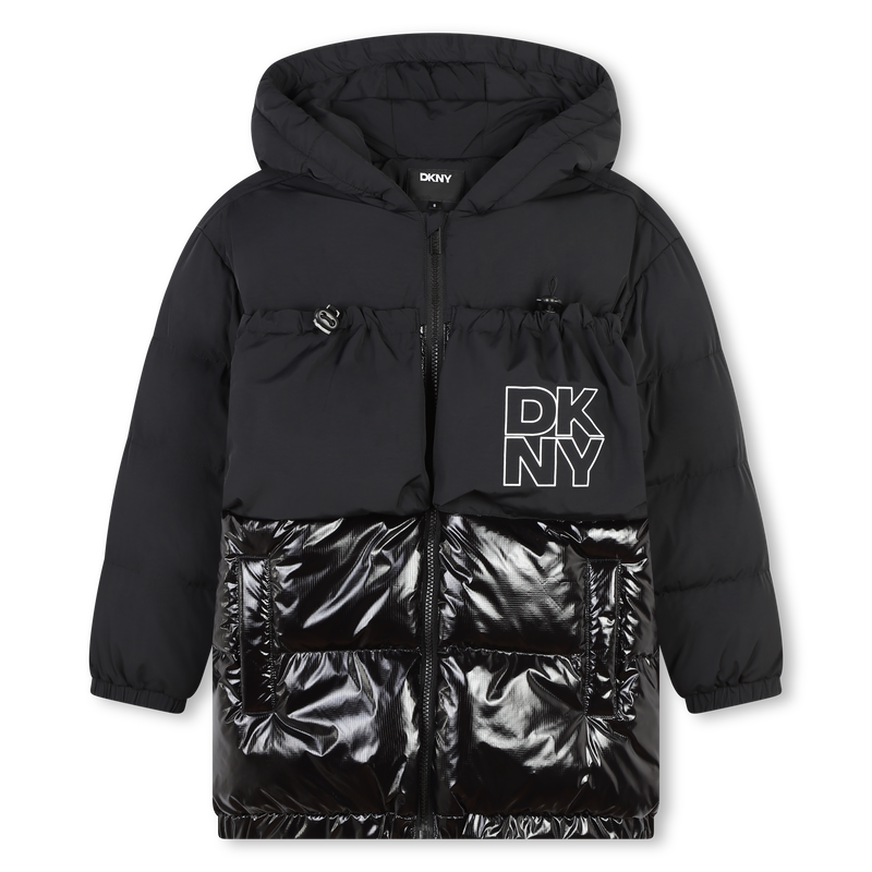 Doudoune à capuche DKNY 
                    FILLE