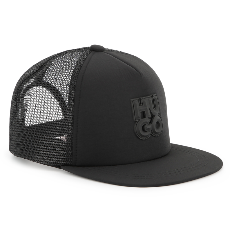Casquette bi-matières Hugo 
                    GARCON