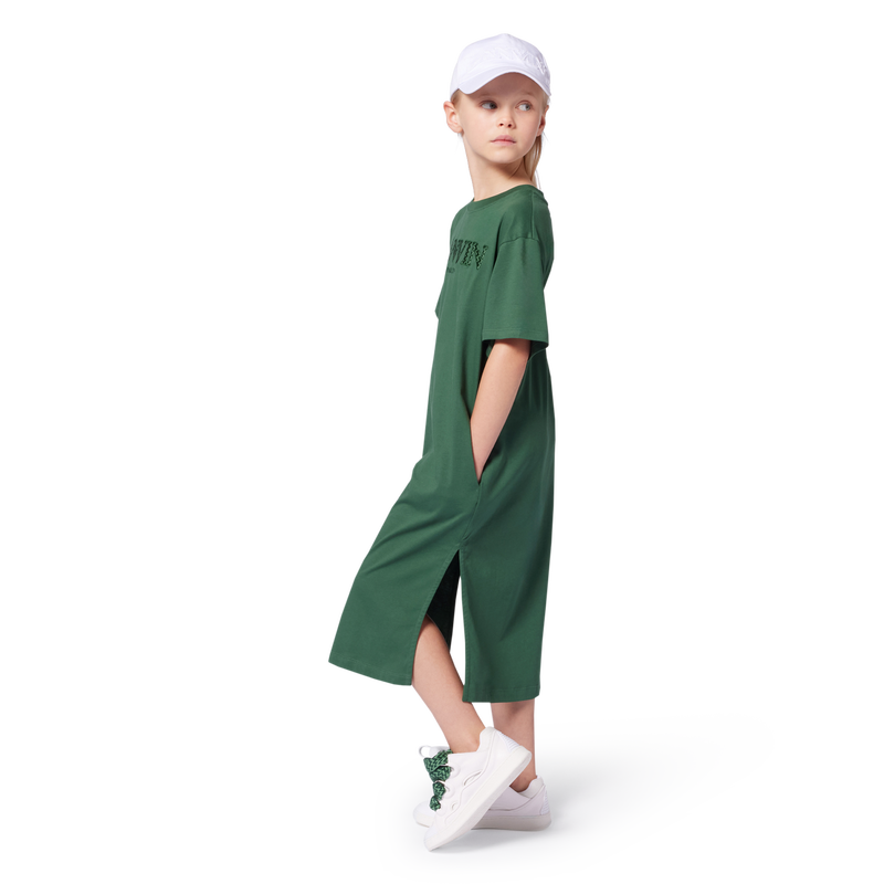 Robe T-shirt à manches courtes LANVIN 
                    FILLE