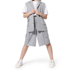 Veste sans manche &agrave; rayures DKNY 
                    FILLE
