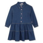 Robe en denim &agrave; col chemise BILLIEBLUSH 
                    FILLE