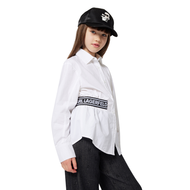 Pantalon en denim KARL LAGERFELD KIDS 
                    FILLE