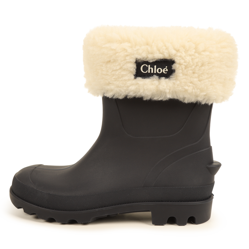 Bottes de pluie en polaire CHLOE 
                    FILLE
