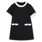 Robe manches courtes KARL LAGERFELD KIDS 
                    FILLE