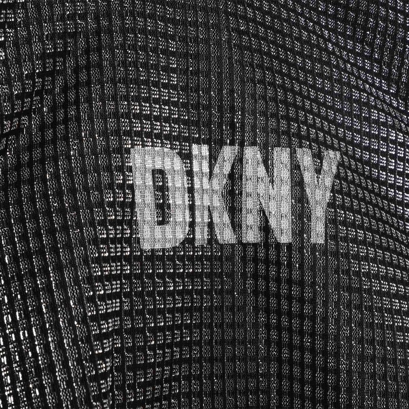 T-shirt cérémonie en tissu en maille ajouré DKNY 
                    FILLE