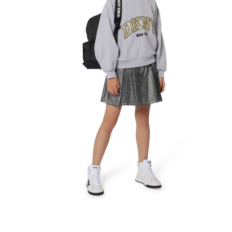 Sweat-shirt &agrave; capuche DKNY 
                        FILLE