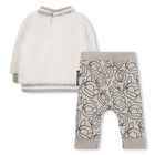 Ensemble sweatshirt et bas de jogging KARL LAGERFELD KIDS 
                    GARCON