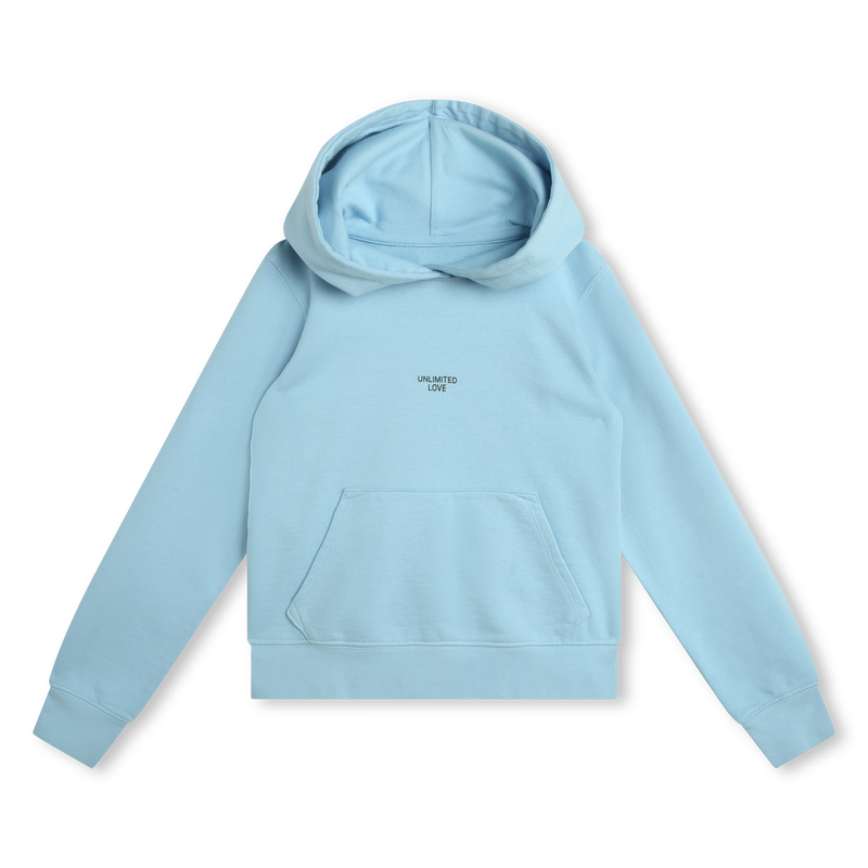 Sweat-shirt à capuche en coton ZADIG & VOLTAIRE 
                    FILLE