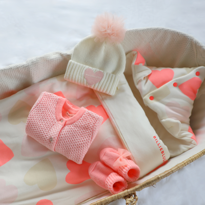 Chaussons &agrave; coeur brod&eacute; BILLIEBLUSH FILLE