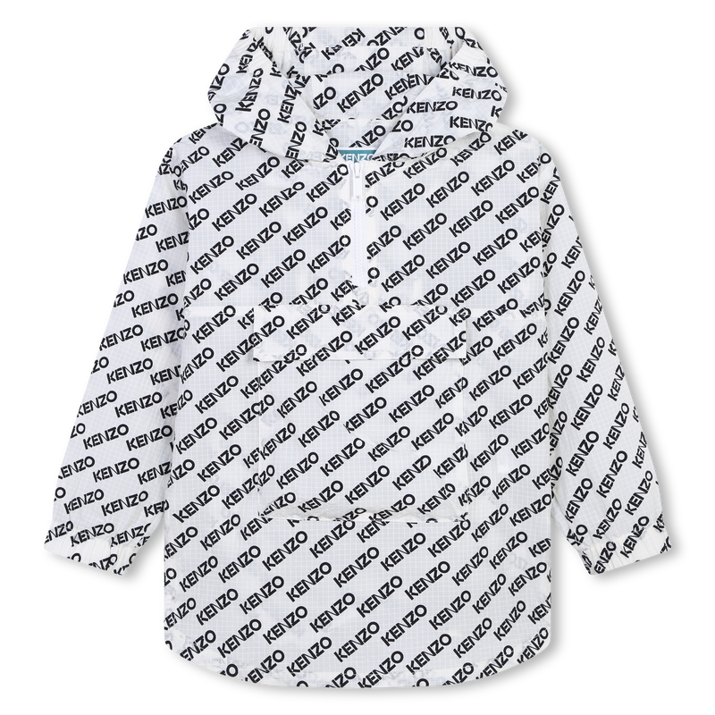 Coupe-vent déperlant à capuche KENZO KIDS 
                    UNISEXE