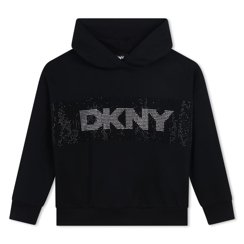 Sweat-shirt en molleton DKNY 
                        FILLE