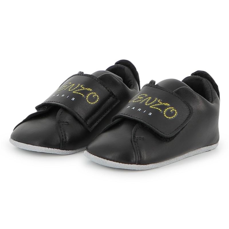 Chaussons en cuir de mouton KENZO KIDS 
                        UNISEXE