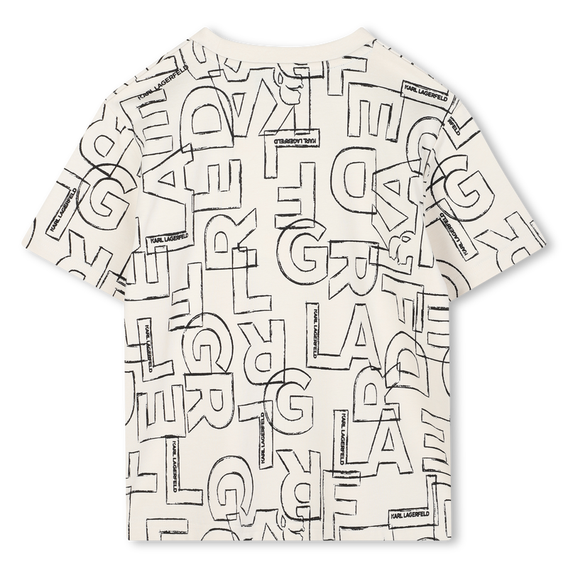 T-shirt &agrave; manches courtes KARL LAGERFELD KIDS 
                        GARCON