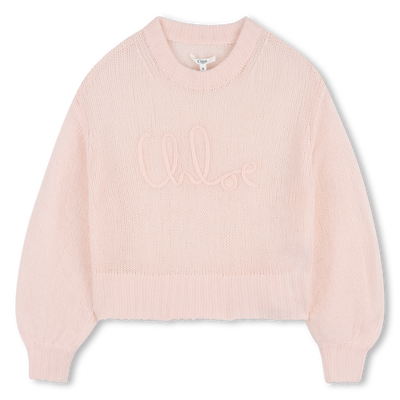 PULL COL ROND CHLOE FILLE