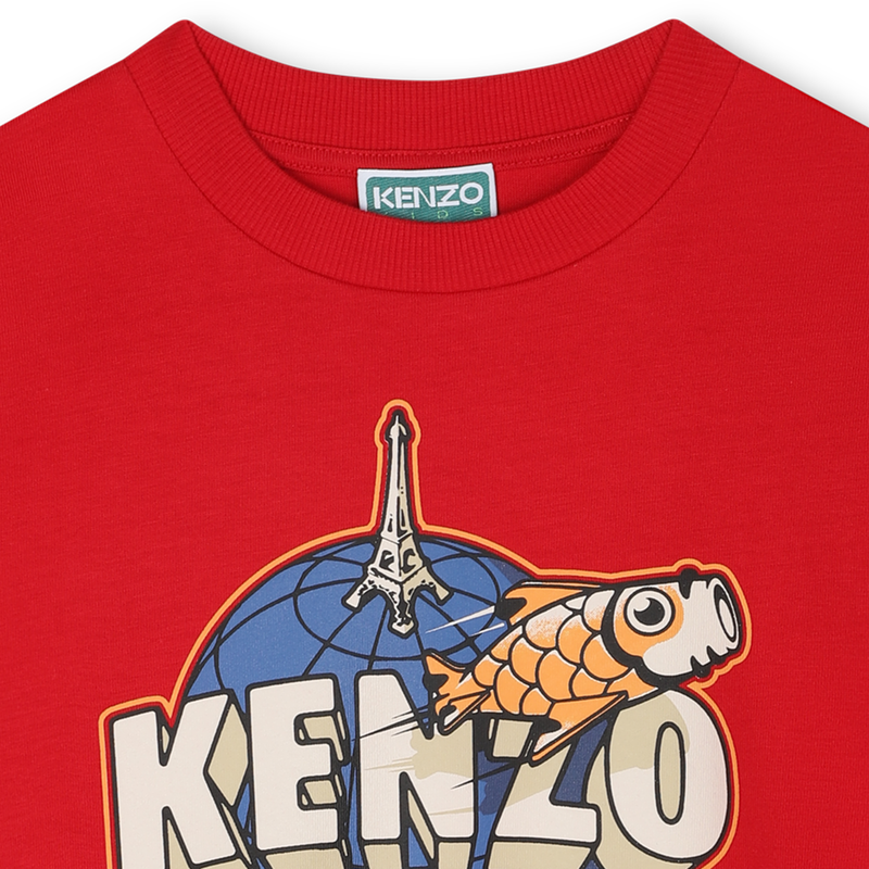 T-shirt &agrave; manches courtes KENZO KIDS 
                        GARCON
