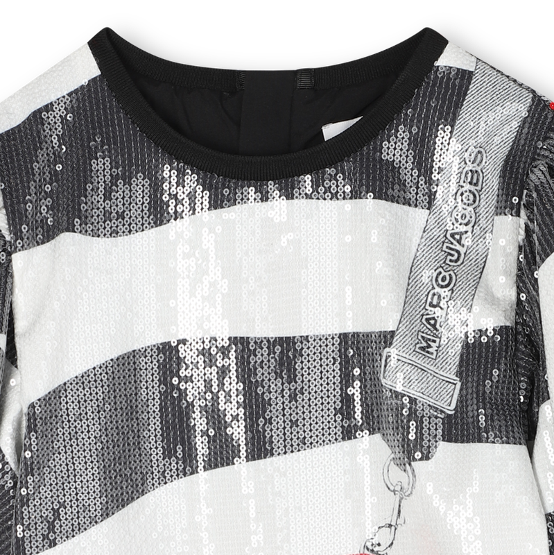 Robe avec motif zèbre intégral MARC JACOBS 
                    FILLE