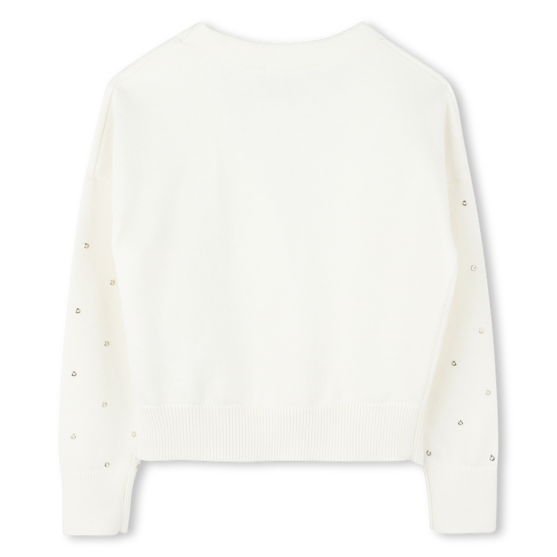 Cardigan boutonné en tricot MICHAEL KORS 
                    FILLE