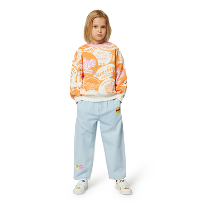 Sweat-shirt en molleton KENZO KIDS FILLE