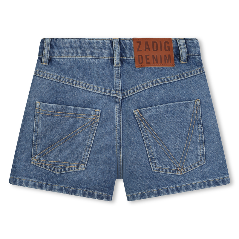 Short en jean avec strass ZADIG & VOLTAIRE 
                    FILLE