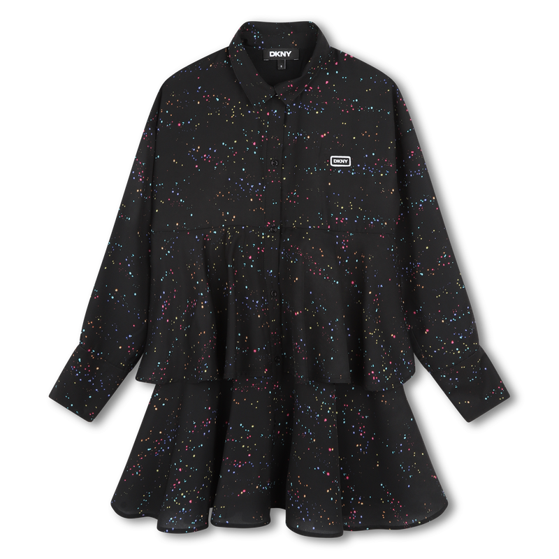 Robe à volants DKNY 
                    FILLE