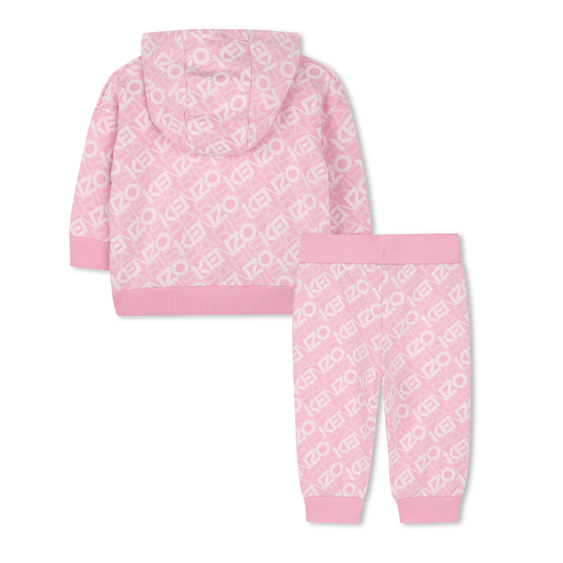 Cardigan et pantalon molleton KENZO KIDS 
                        FILLE