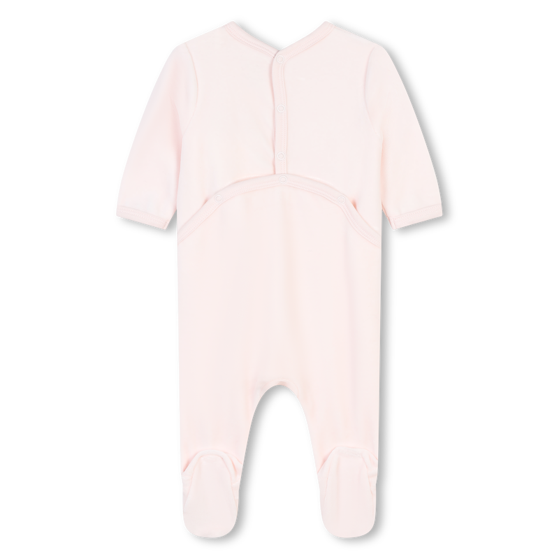 Pyjama en velours avec imprimé CARREMENT BEAU 
                    FILLE