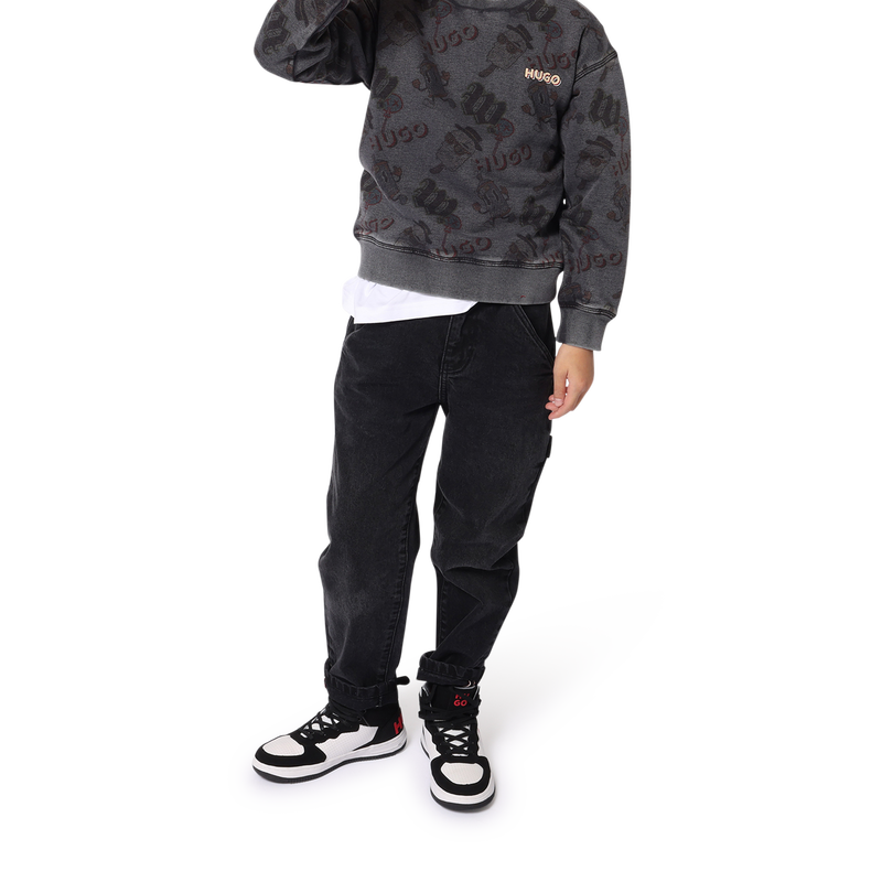 Jean ample uni Hugo 
                        GARCON