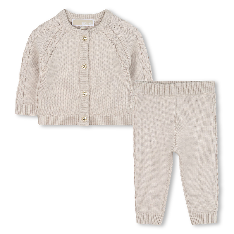 Ensemble tricot cardigan et pantalon MICHAEL KORS 
                    FILLE