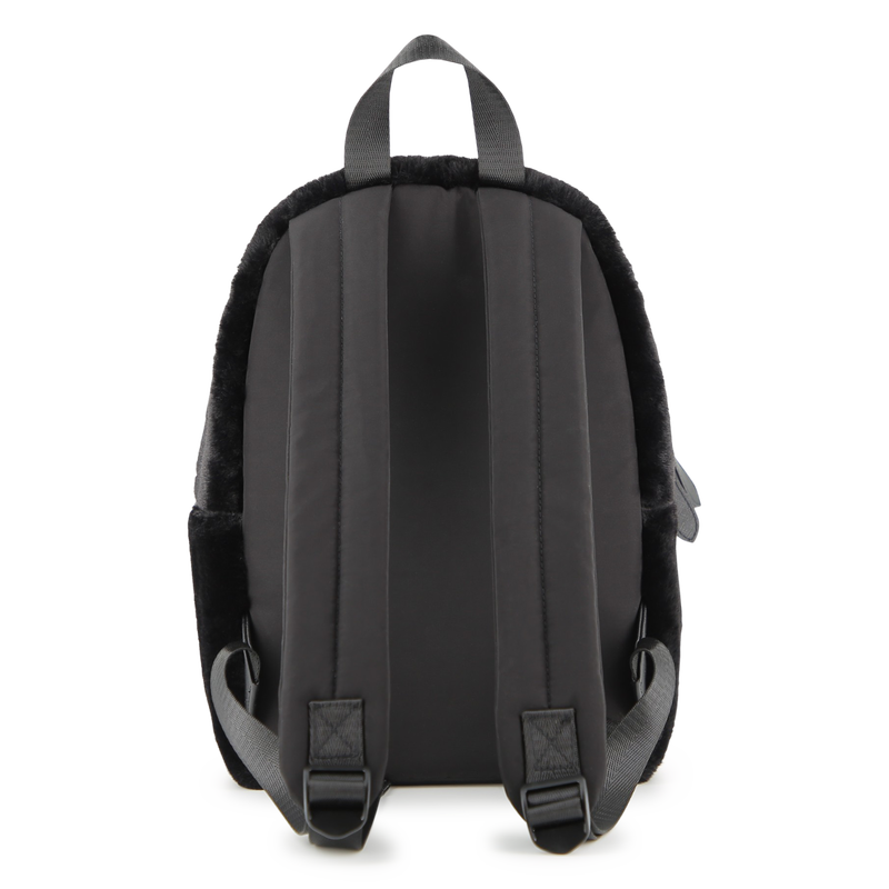 Petit sac à dos en polaire duveteuse KARL LAGERFELD KIDS 
                    FILLE