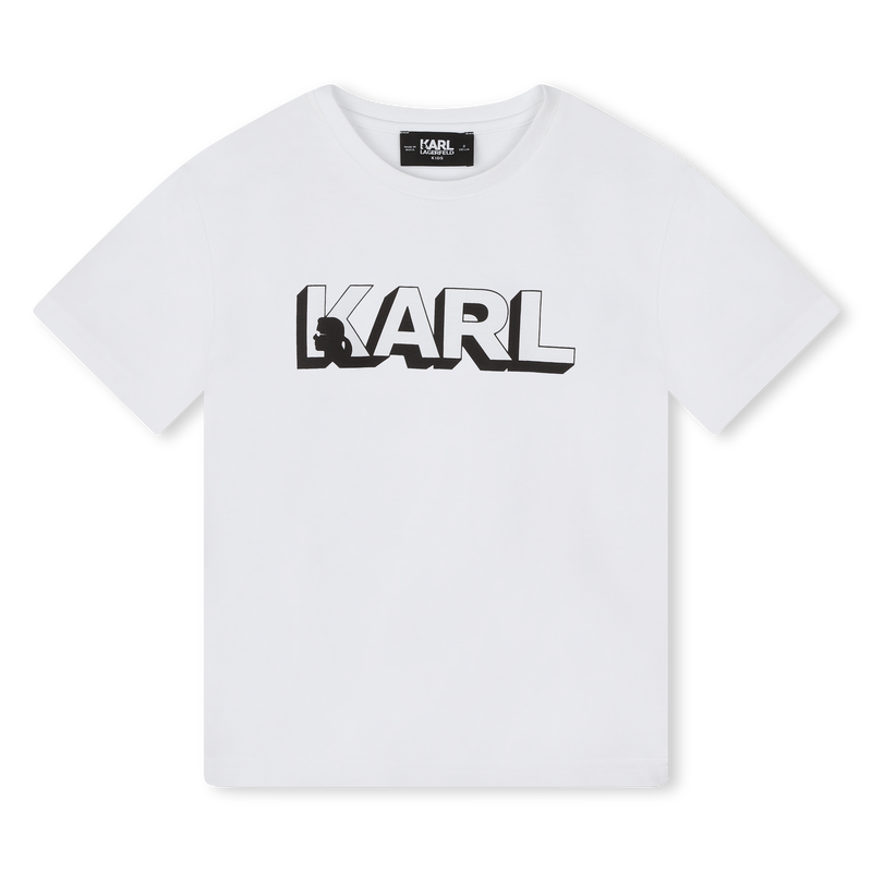 T-shirt manches courtes KARL LAGERFELD KIDS 
                    GARCON