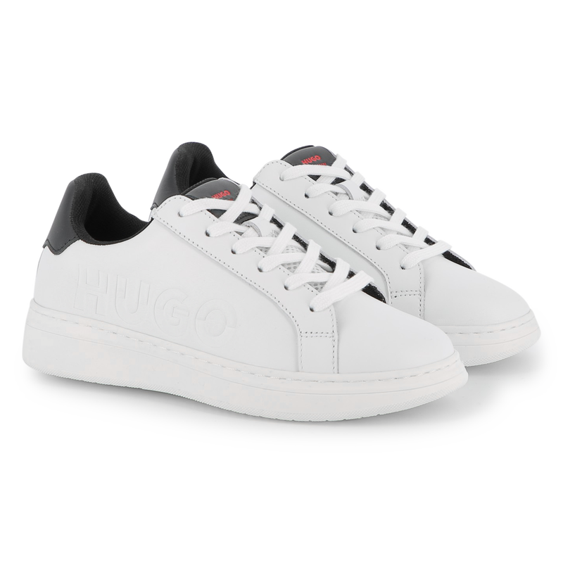 Baskets en cuir de vachette Hugo 
                    GARCON