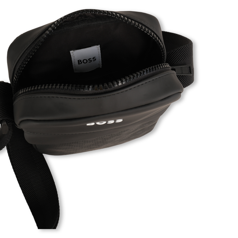 Sac besace en textile enduit BOSS 
                    GARCON