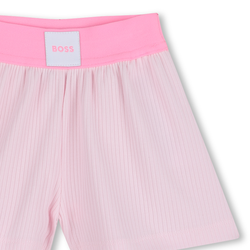 ENSEMBLE POLO + SHORT BOSS 
                        FILLE