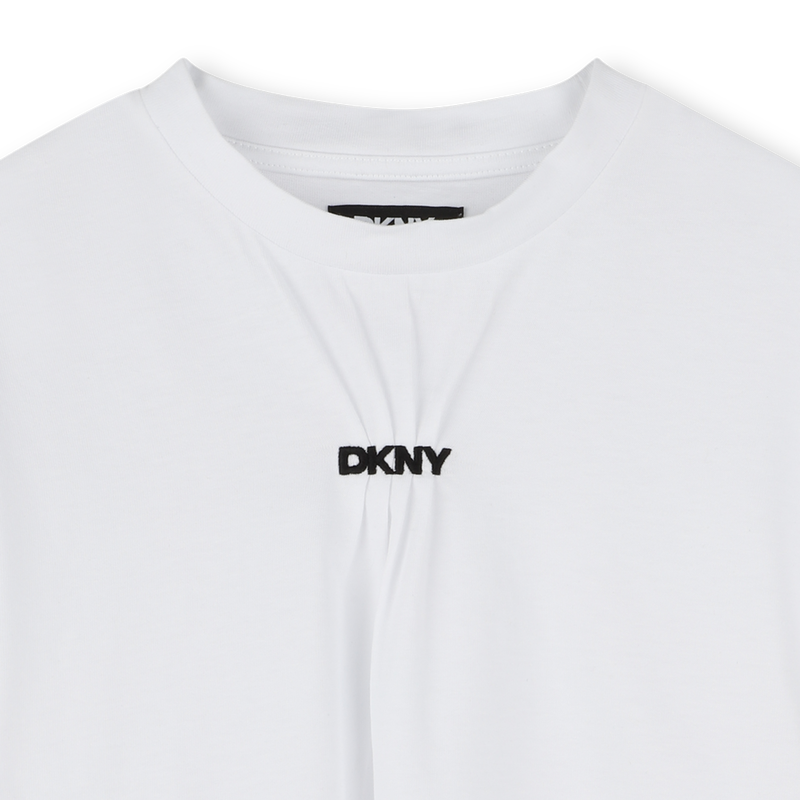 T-shirt fluide en coton DKNY 
                        FILLE