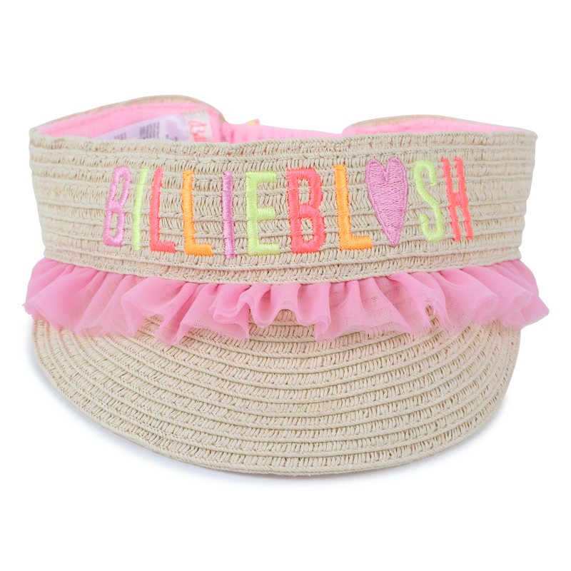 Visière avec logo brodé BILLIEBLUSH 
                    FILLE
