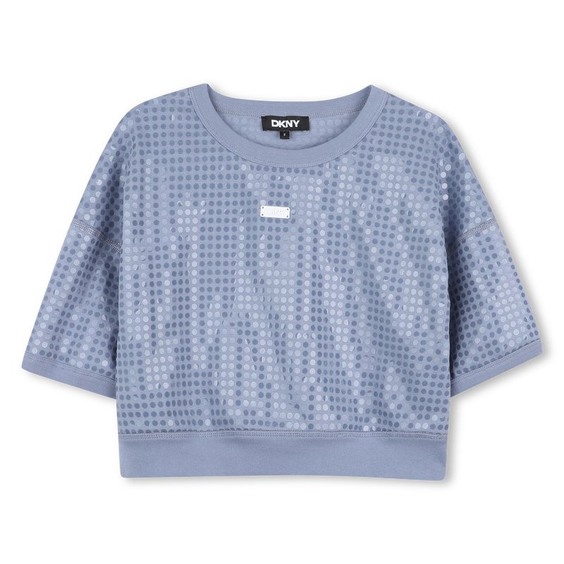 Sweat-shirt à manches courtes DKNY 
                    FILLE