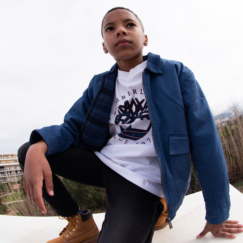 T-shirt sigle à manches courtes TIMBERLAND 
                    GARCON