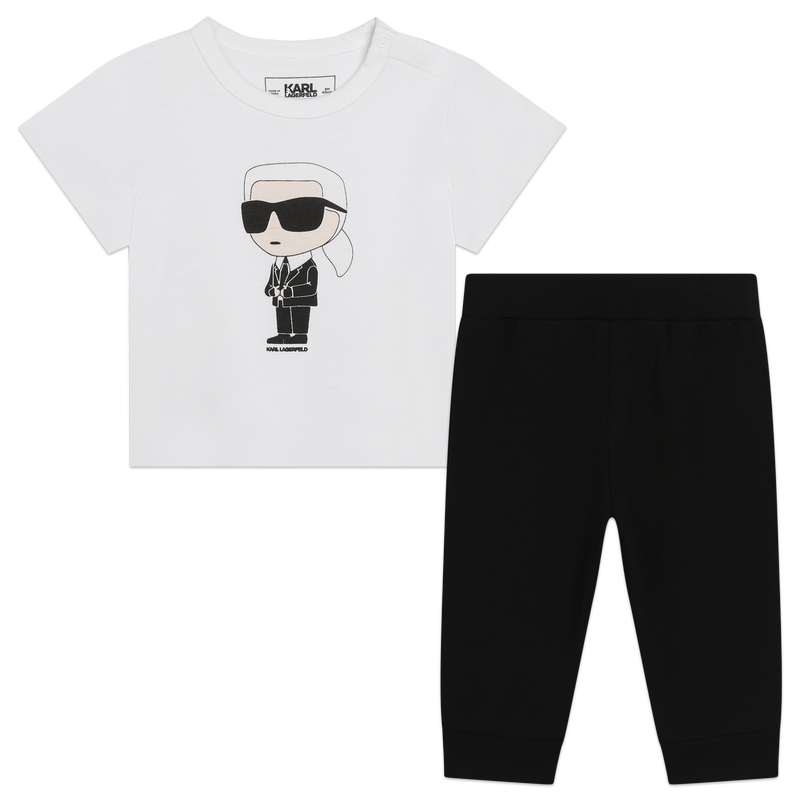 Ensemble T-shirt et legging KARL LAGERFELD KIDS 
                    GARCON