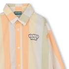 Chemise ray&eacute;e manches longues KENZO KIDS 
                    GARCON