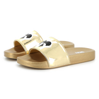Claquettes m&eacute;tallis&eacute;es DKNY 
                    FILLE