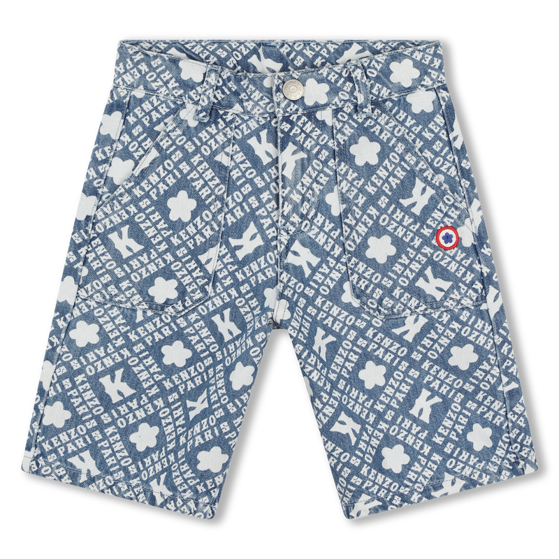Bermuda en denim KENZO KIDS 
                    GARCON