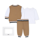 Ensemble pantalon, cardigan et tee-shirt BOSS 
                    GARCON
