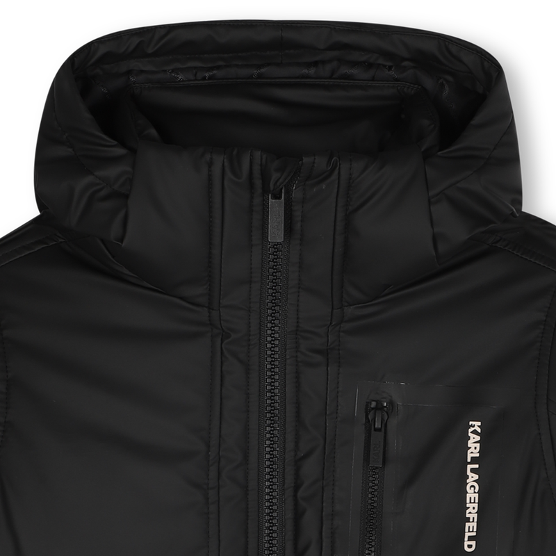 Parka à capuche KARL LAGERFELD KIDS 
                    GARCON
