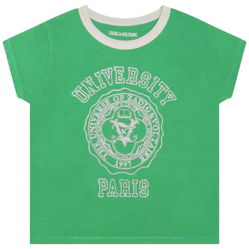 T-shirt à manches courtes ZADIG & VOLTAIRE 
                    FILLE