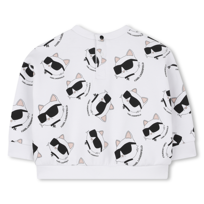 Ensemble sweat et pantalon KARL LAGERFELD KIDS 
                    FILLE
