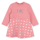 Robe manches longues clout&eacute;e MICHAEL KORS 
                    FILLE